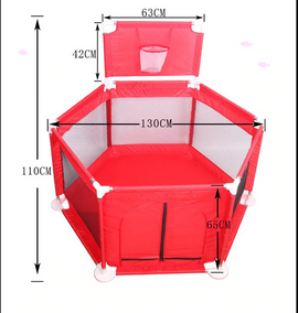 Baby Playpen Fence Folding Barrier Kids Park Children Play Pen Oxford Cloth Game Infants Tent Ball Pit Pool Baby Playground