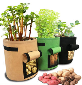 DIY Potato Grow Planter Cloth Planting Container Bag Vegetable Gardening Sac Pomme De Terre Thicken Garden Pot Planting Grow Bag